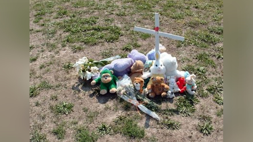 The 18th anniversary of a memorial for baby Parker is August 17, 2023 in Brantford, Ont. The infant's body was found by a resident in late July 2005 and a search for the identity of the boys parents remains unsolved.