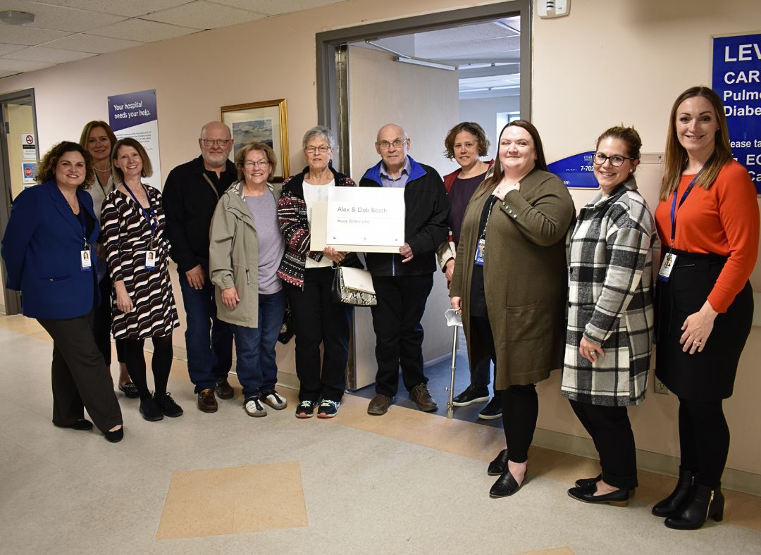 Hospital foundation receives generous donation from Guelph couple