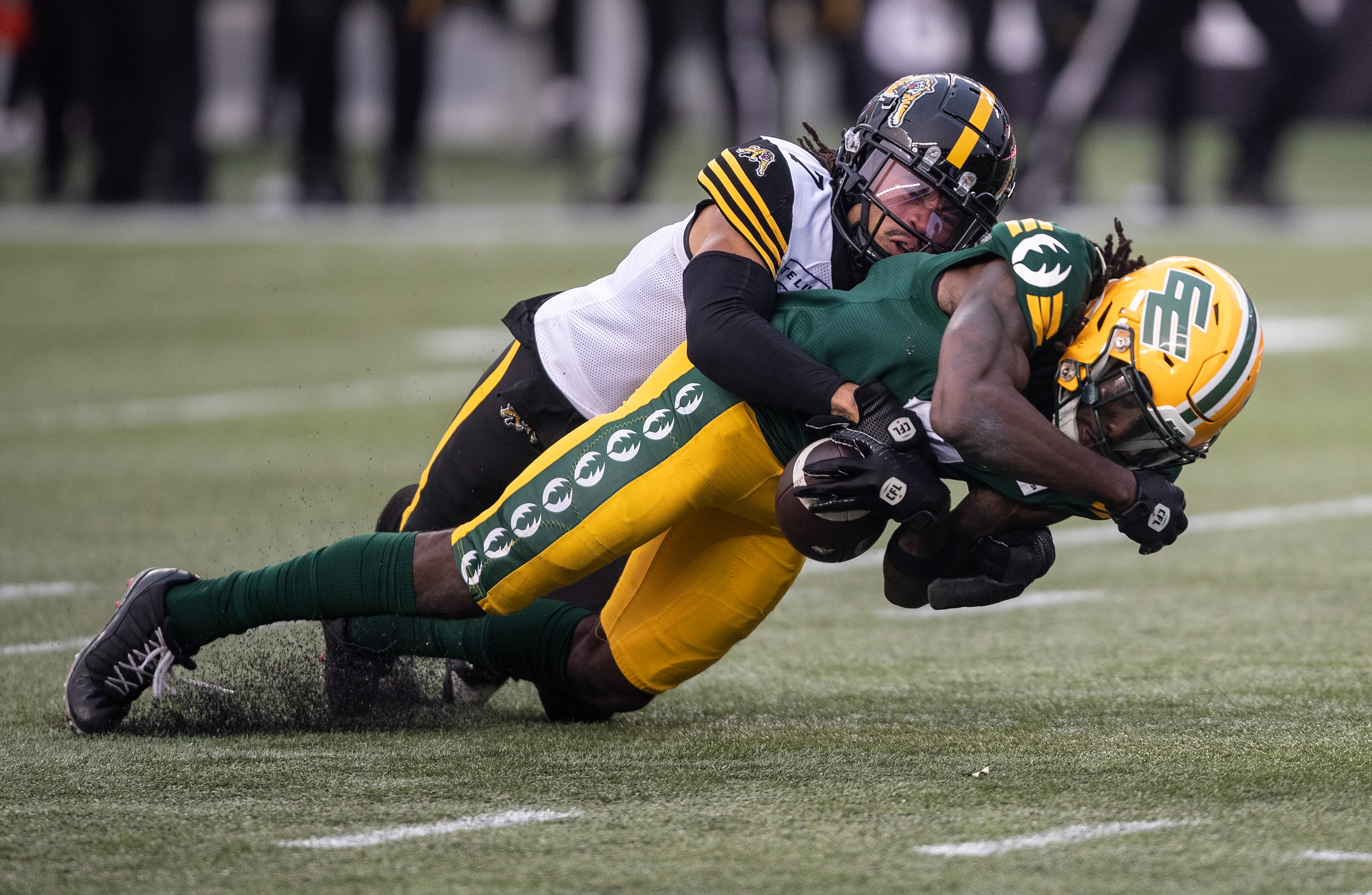 Ford leads Edmonton Elks past Ticats for first win of CFL season