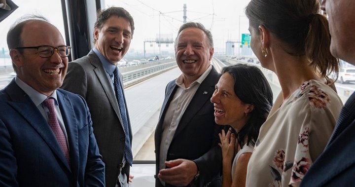 All aboard! Montreal’s light-rail train network officially inaugurated