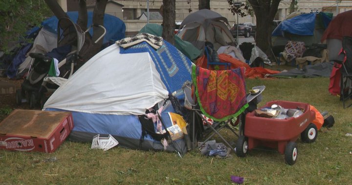 Regina City Council calls special meeting to address homeless encampment at City Hall  | Globalnews.ca