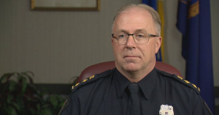 Deputy chief Dean Rae named interim police chief in Regina – Regina | Globalnews.ca