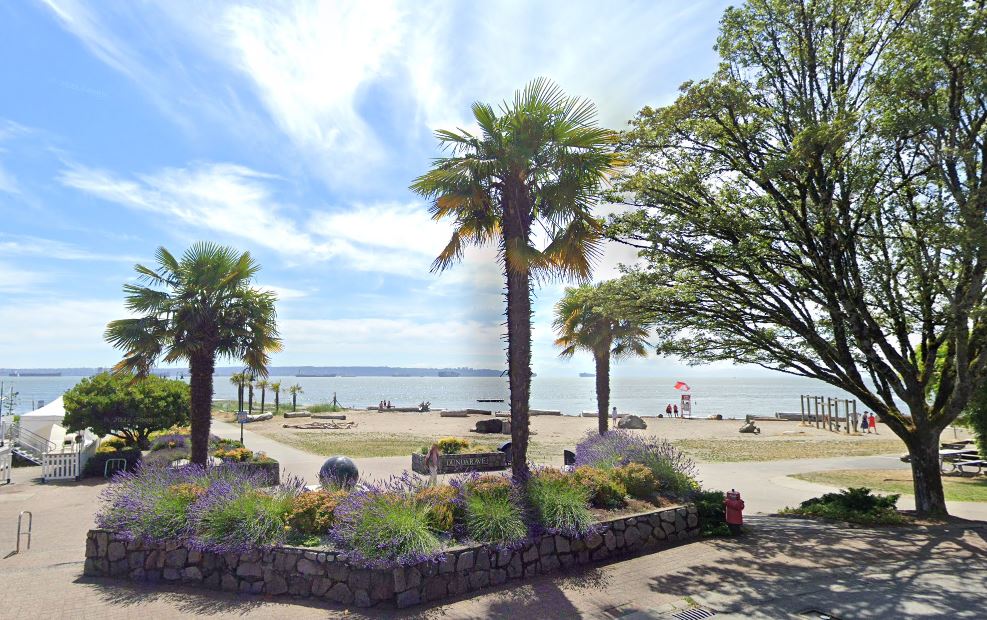 Dundarave Beach in West Vancouver.