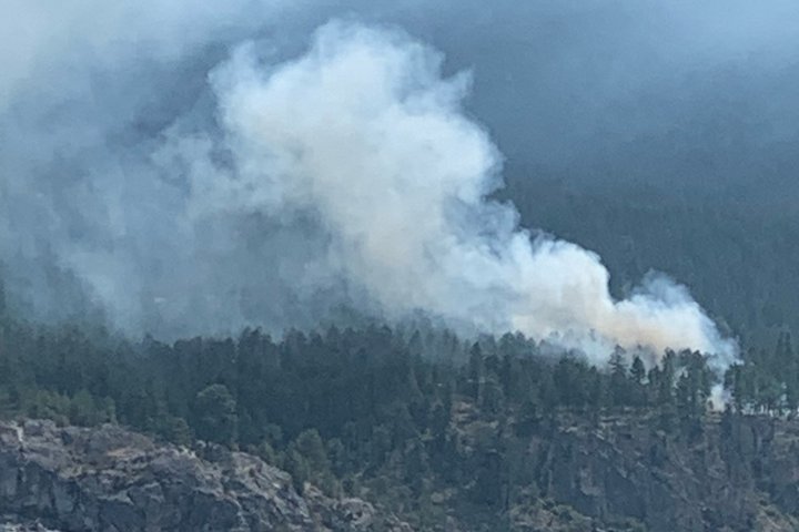 Wildfire breaks out south of Vernon at Ellison Provincial Park, forcing evacuations