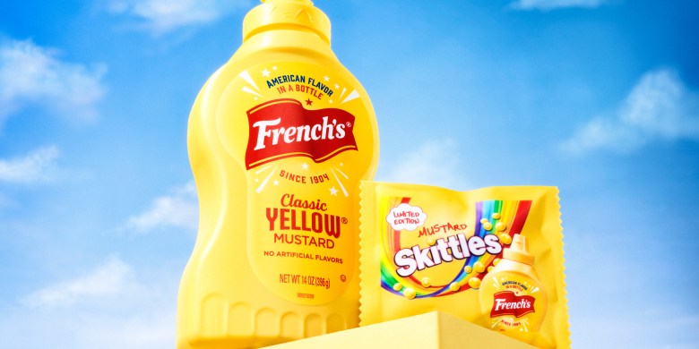 Skittles and French's team up to create mustard-flavoured candies