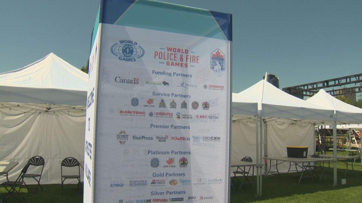 The World Police & Fire Games in Winnipeg, July 2023.