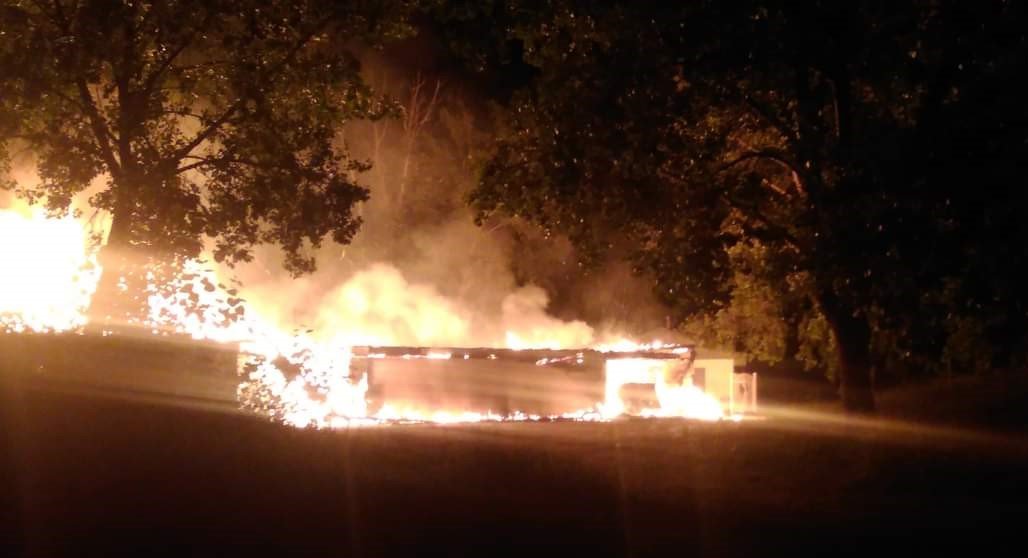 Building at former Fun Mountain waterslide park burns down - Winnipeg - Vimarsana News