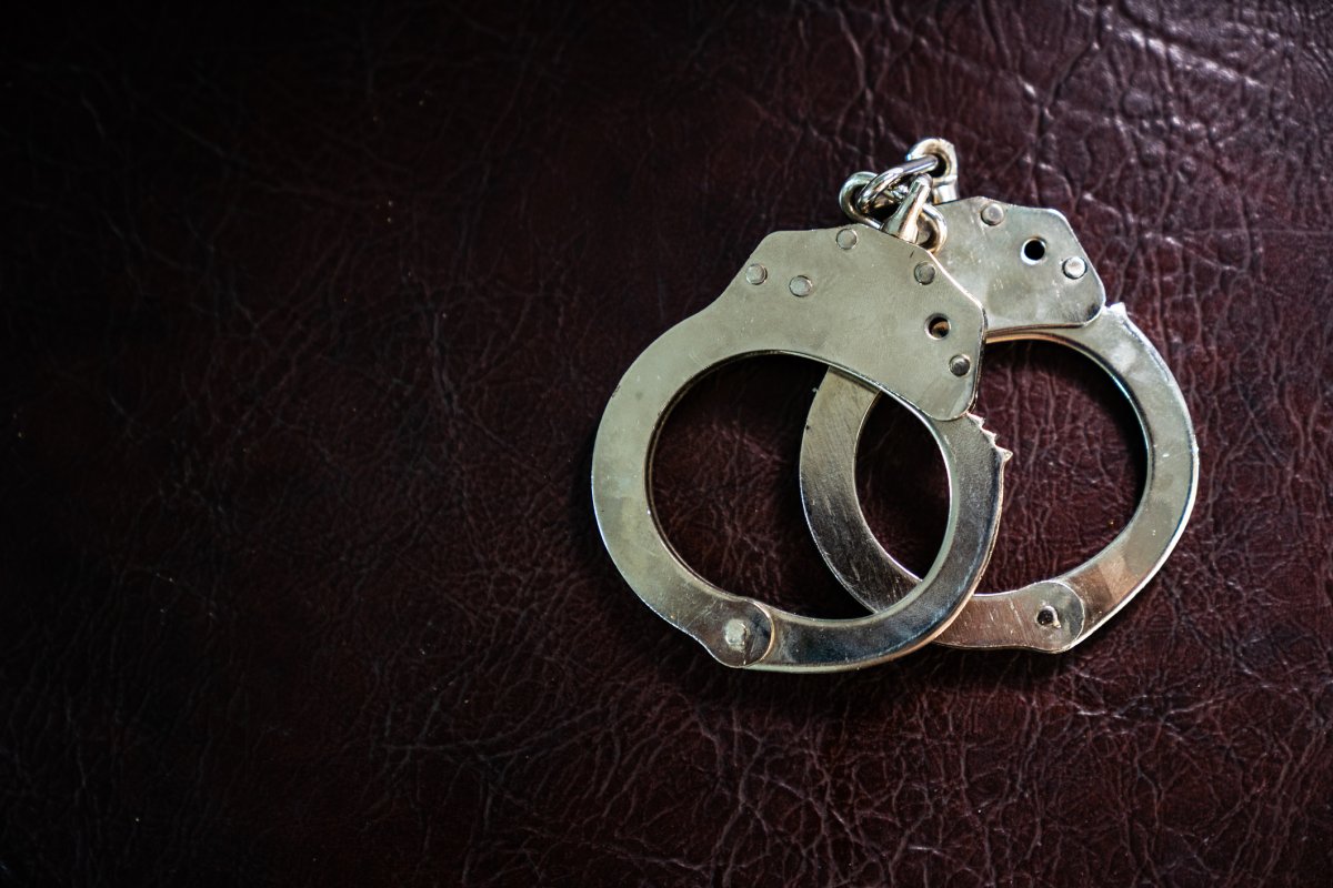 Undated file photo of handcuffs