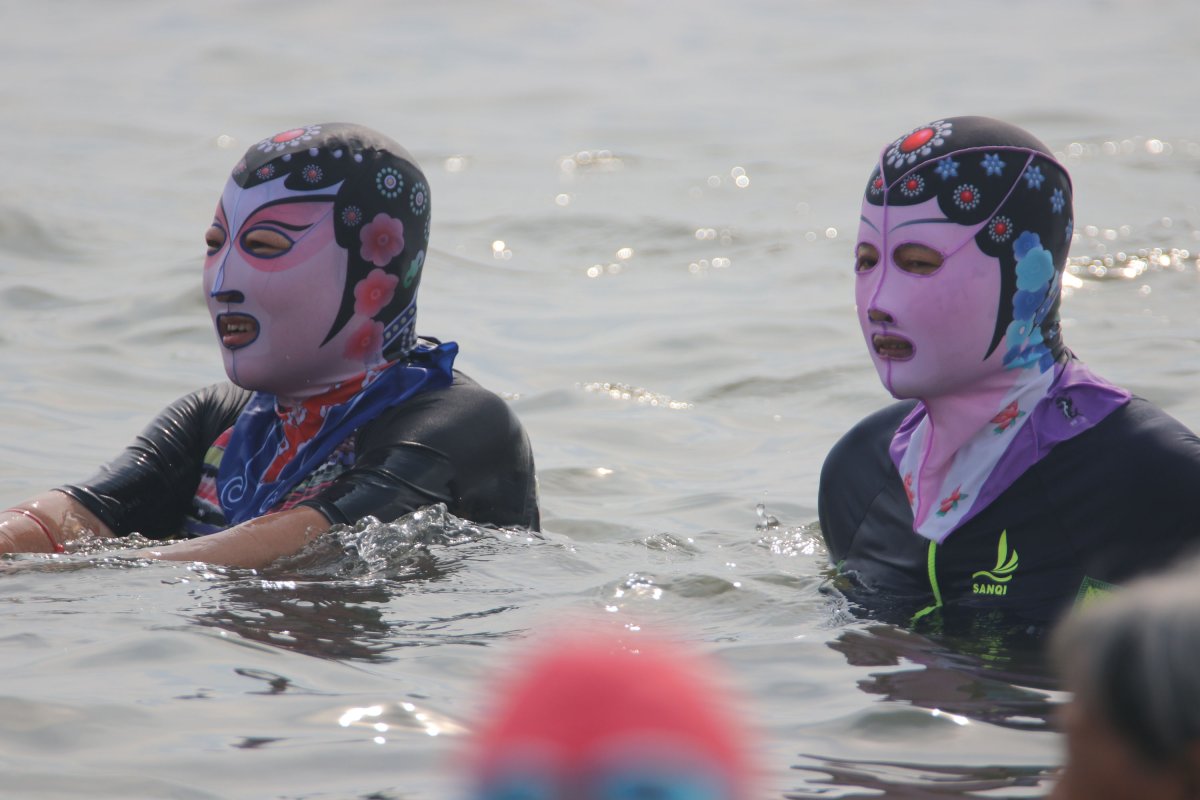 Facekini' trend taking off in China amid record-breaking extreme heat -  National