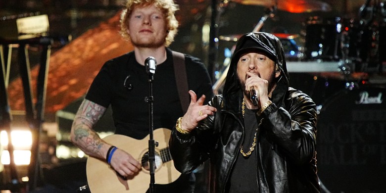 Eminem Surprises Crowd At Ed Sheeran Concert In Detroit