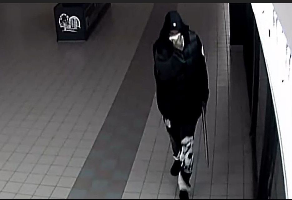 Photo of the break and enter suspect at a business on 100 Street, Peace River.