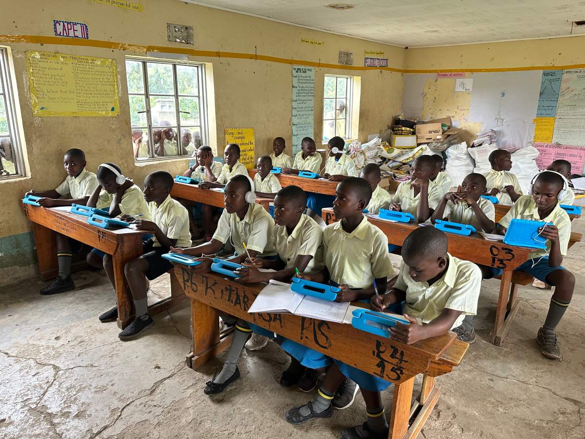 Uganda has approximately 1.2 million learners with special needs but it’s estimate only 50,000, including these students at Kyaninga Child Development Centre, attend school.