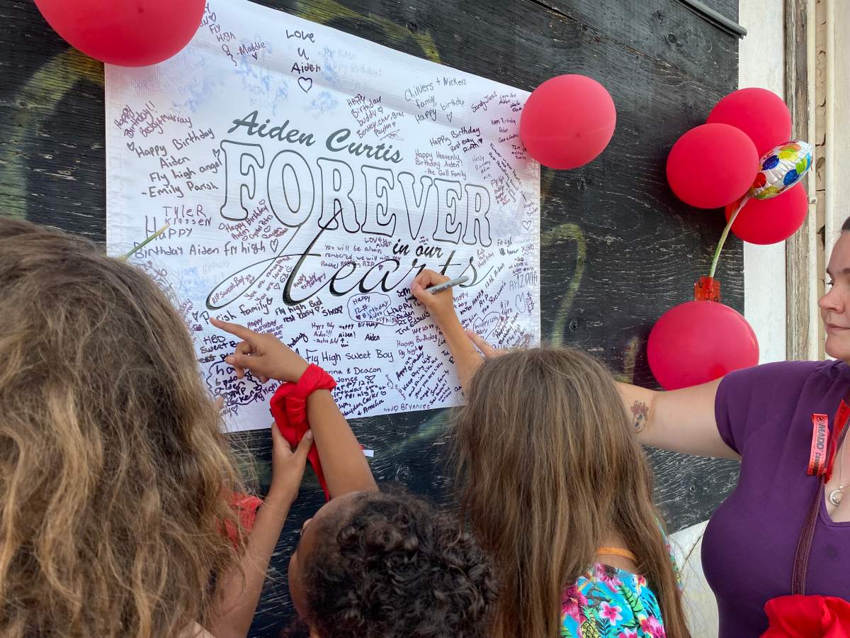 Aiden Curtis was killed and four others were injured, including one woman critically, when five pedestrians were struck by a pickup truck that left the roadway and entered a sidewalk on July 4, 2023, in St. Thomas, Ont.