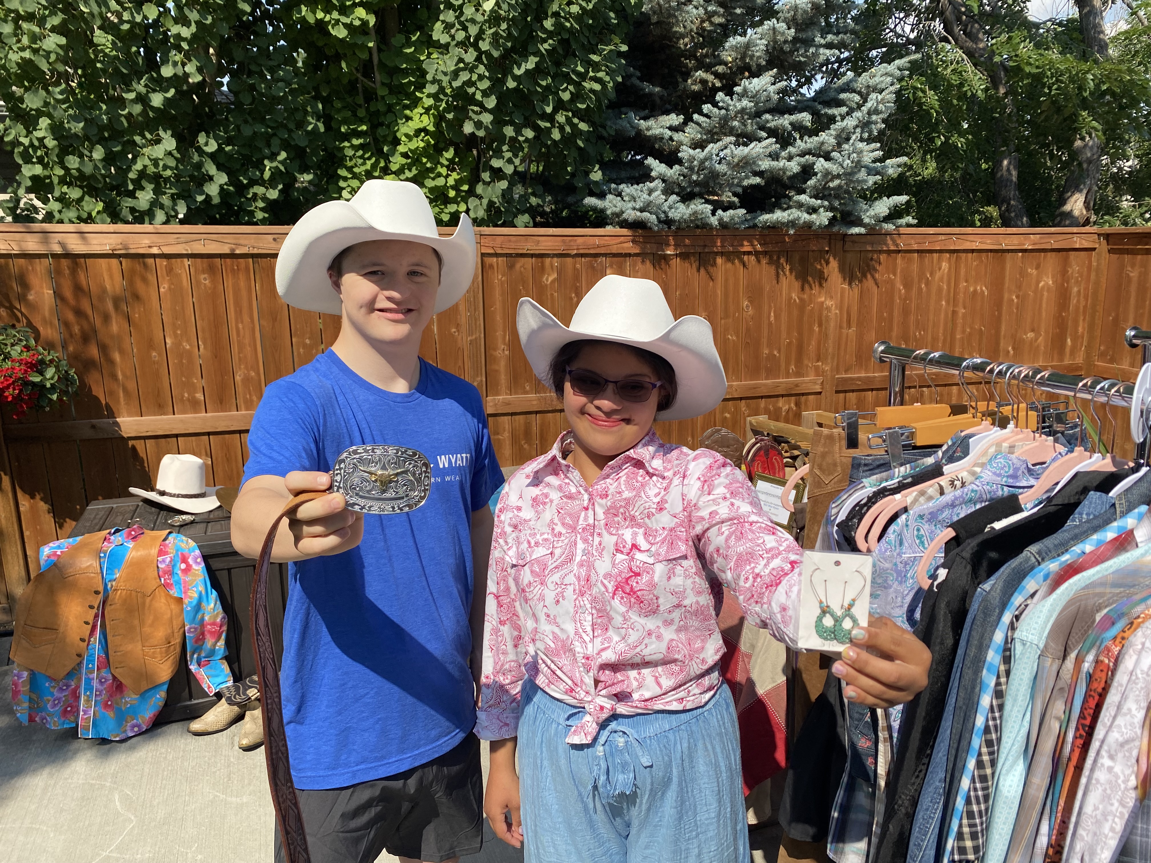 Calgary teen takes over western wear business that supports kids with Down syndrome  | 24CA News