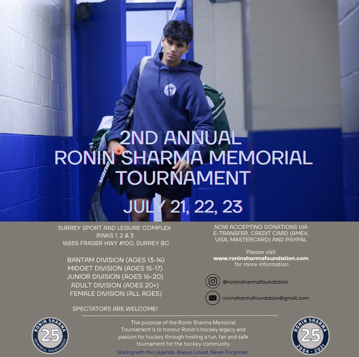 2nd Annual Ronin Sharma Memorial Tournament - image