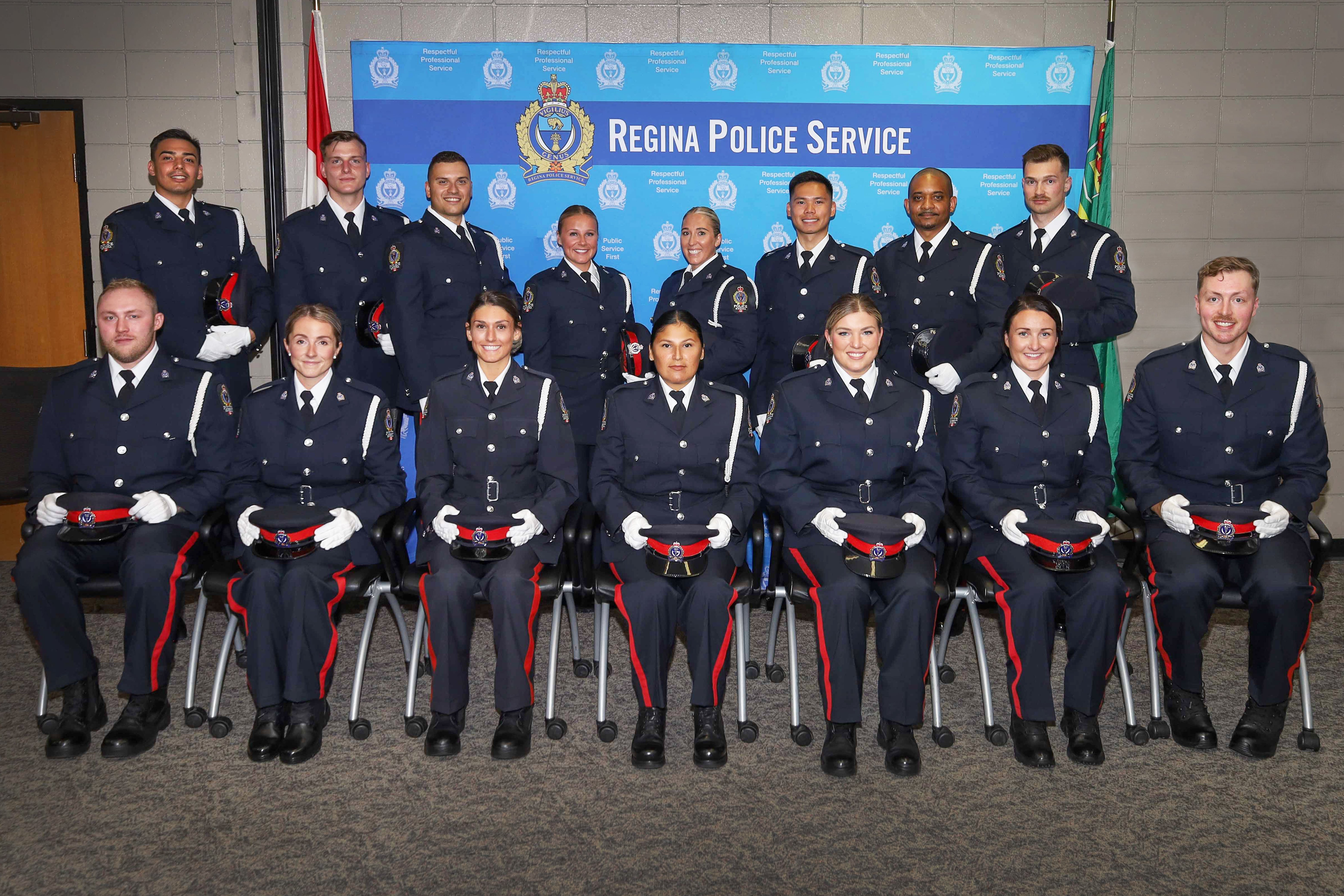 Regina police swear in 15 new recruits — more than half of whom are women - Regina - Vimarsana News