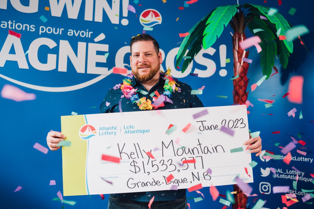 Kelly Mountain, of Grand Digue, N.B., said his father "couldn't believe it was real" when he called to inform him that he plans to retire them after winning a $1.5 million jackpot.
