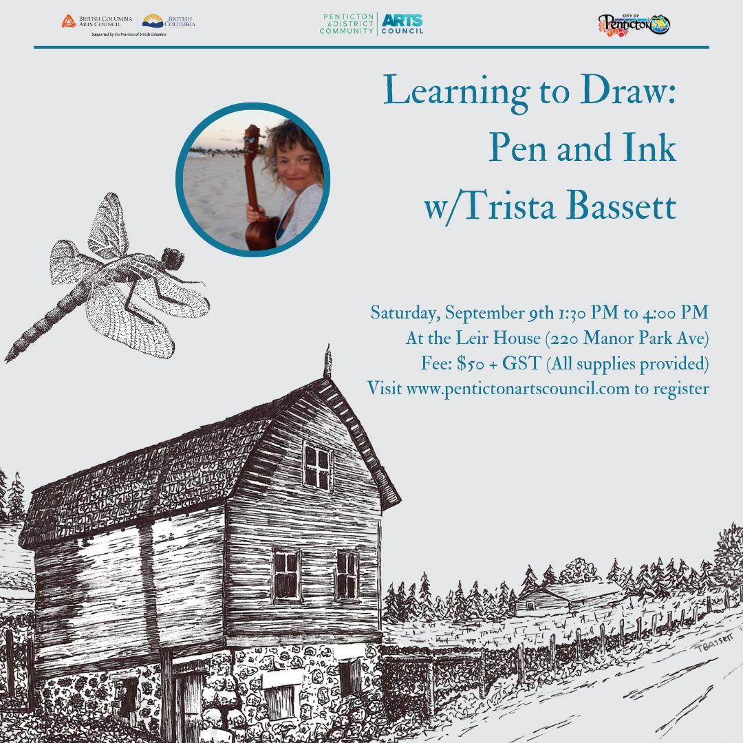 Learning to Draw: Pen and Ink with Trista Bassett - image