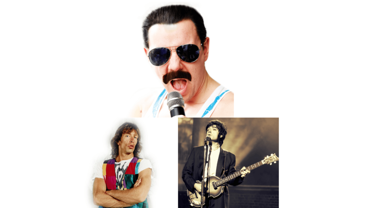 British Legends Tribute (Mick Jagger, Paul McCartney, & Freddie Mercury) - image