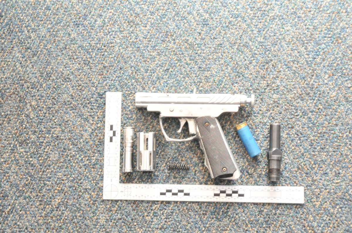Three Hills RCMP say they found what is suspected to be a homemade firearm after being dispatched to a suspicious truck and ATV in Delburne.