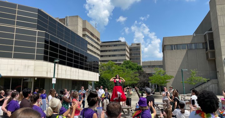 Western University kicks off Pride events with concreate beach party