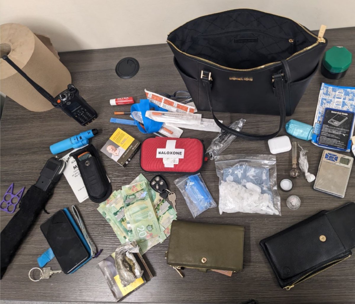 Portage la Prairie RCMP conducted a traffic stop on June 29, leading to the arrests of two individuals and seizure of various items, including cash and drug-related paraphernalia.
