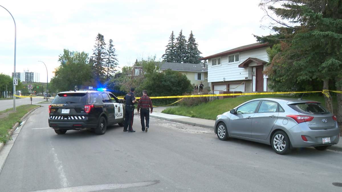 Emergency crews in St. Andrew's Heights on June 30 during the investigation into the death of Alice (Jingying) Al.