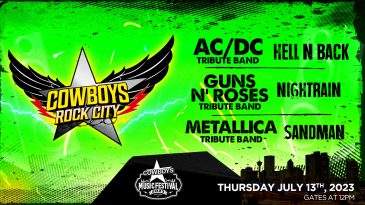 Cowboys Rock City, supported by QR Calgary - image