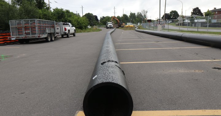 Quinte West installs temporary water pipe to address severe water main break