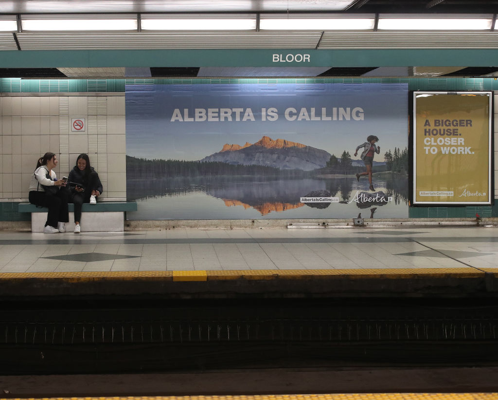 Alberta is calling ad in TTC