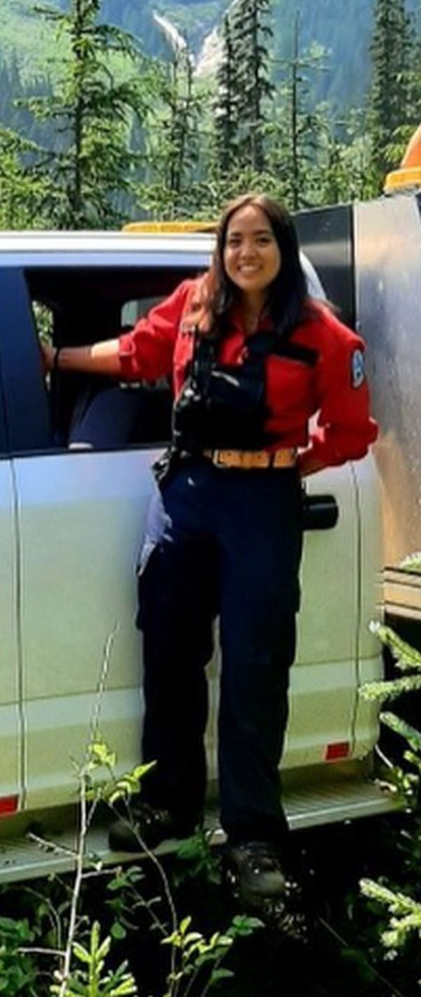The B.C. Wildfire firefighter has been identified as 19-year-old Devyn Gale.