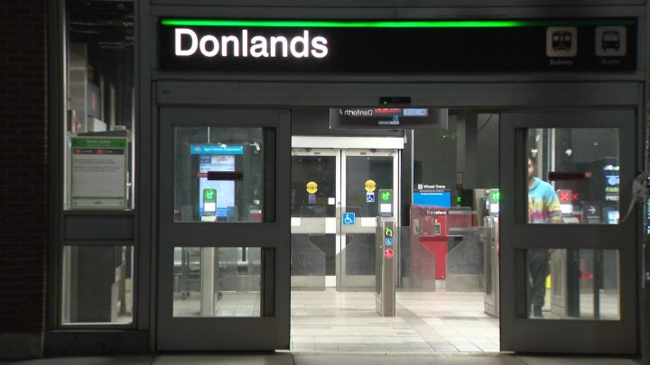 Police believe the victim walked over to Donlands Station after being assaulted elsewhere.