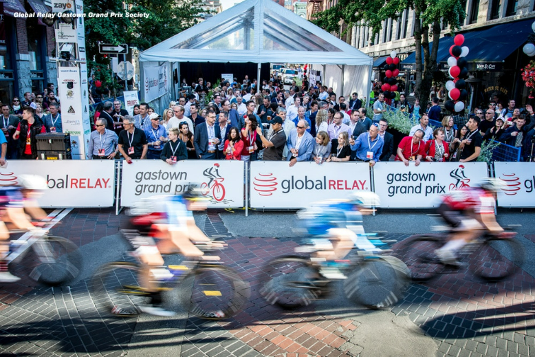 Racers in the Global Relay Gastown Grand Prix are seen in a file photo of the historic race.