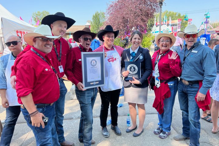 Calgary Stampede breaks record for most pancakes served