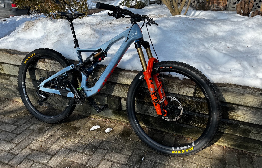 Guelph police are investigating the theft of an Orbea Rallon bike similar to the one in the photo.