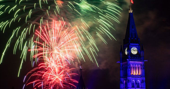 Canada Day fireworks, festivities happening in Ottawa despite air quality concerns  | Globalnews.ca
