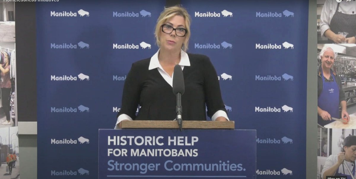 Manitoba Families Minister Rochelle Squires.
