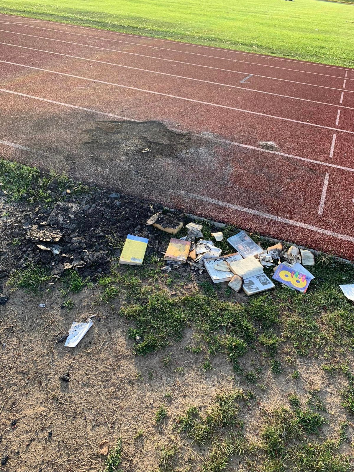 OPP say they have arrested three teens between the ages of 13 and 17, and charged them with arson in relation to several suspicious fires in Napanee, including one at new running track behind a high school.