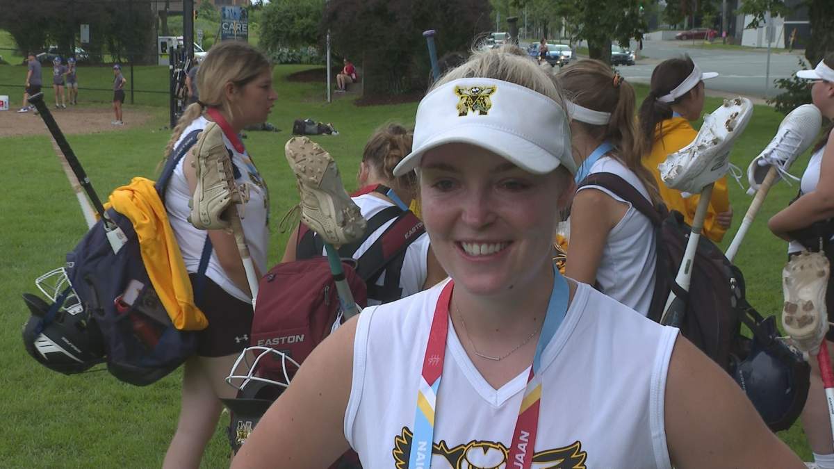 Shaye Kemball, a coach for Team Manitoba.