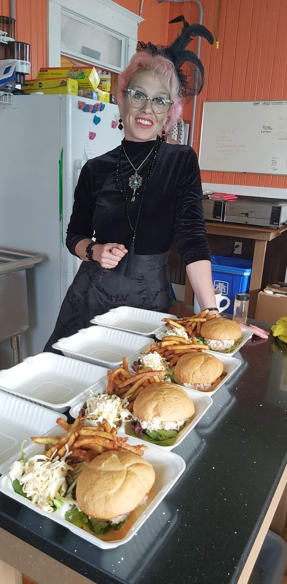 Tanya Arch, owner of the Wood Islands Whistle Stop.