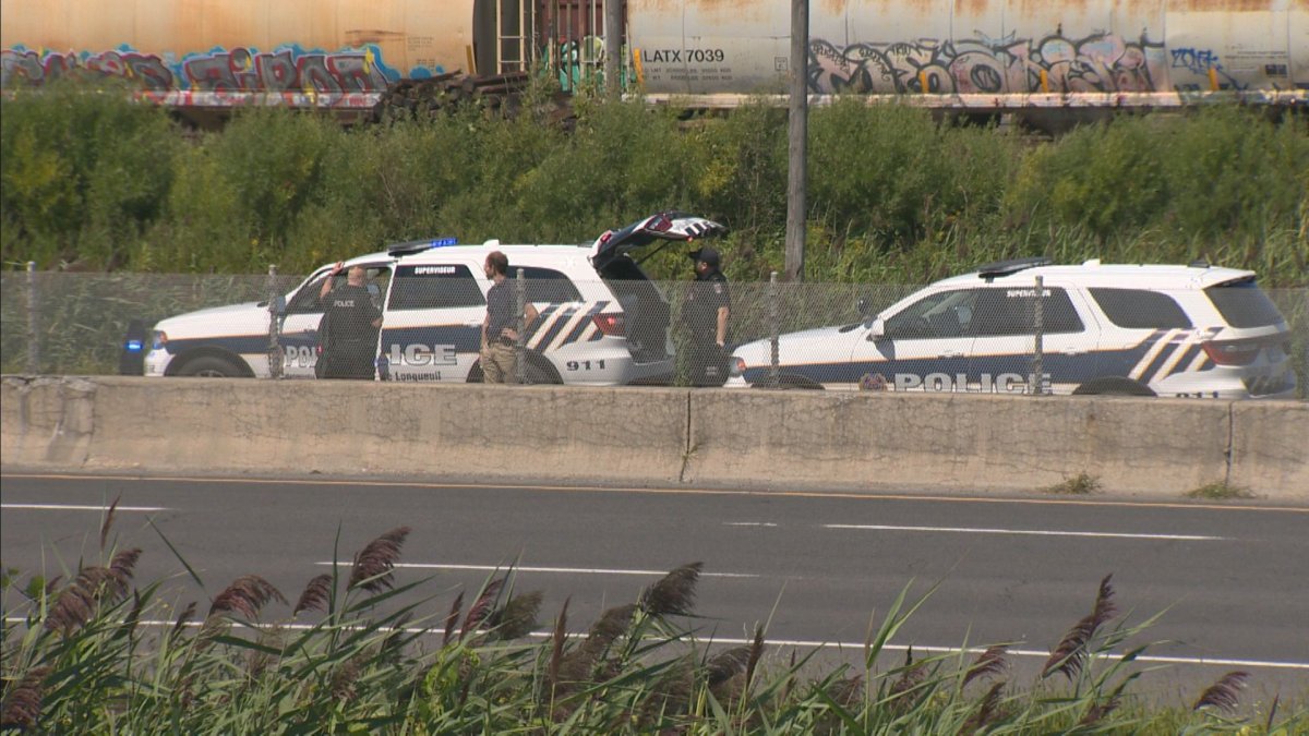 Longueuil police are investigating after a teenage driver was killed in a crash on Highway 116 on Wednesday, Aug. 23, 2023. 