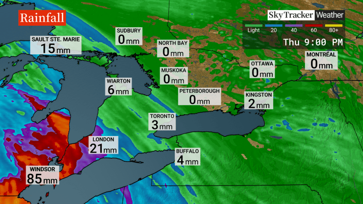 Unsettled weather, cooler temperatures expected in Ontario - image