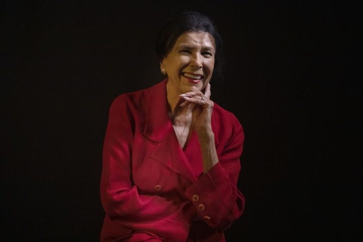 Filmmaker Alanis Obomsawin is photographed at the Toronto International Film Festival in Toronto on Friday, September 6, 2019. Obomsawin will be the focus of a new exhibition at The Art Museum at the University of Toronto.