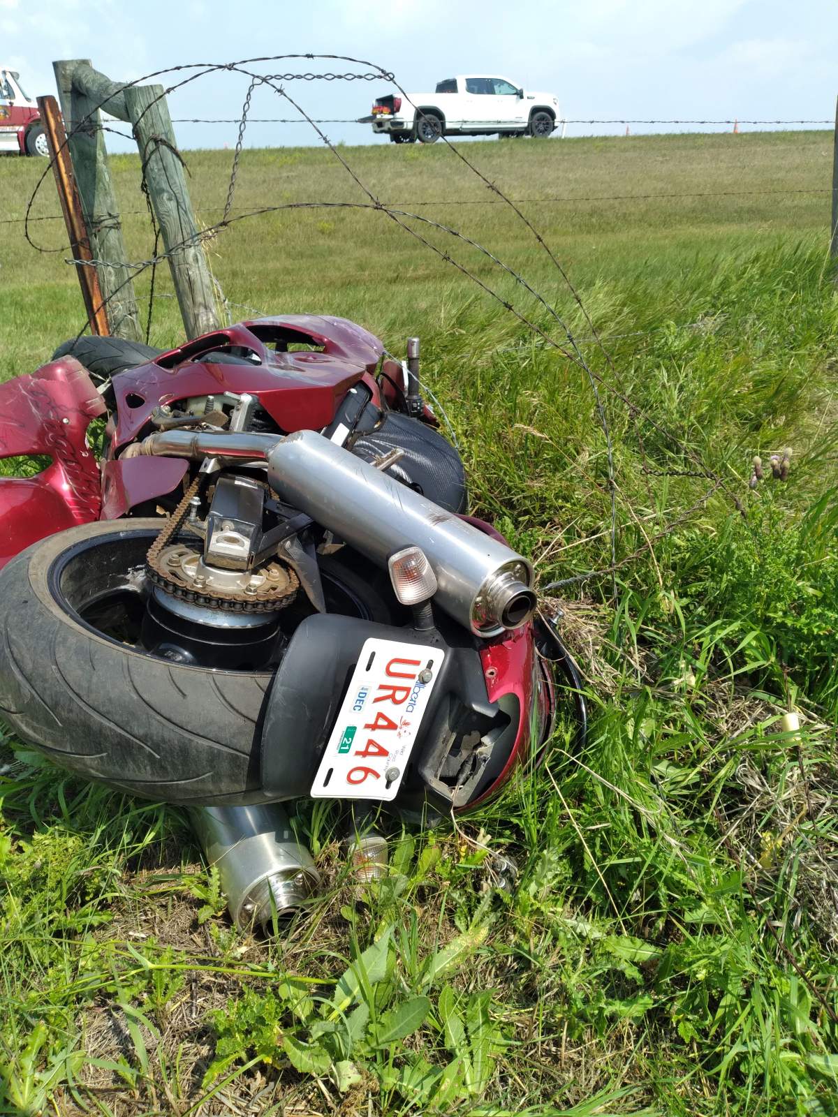 Kitscoty RCMP is investigating a serious motor vehicle collision that left one man dead.