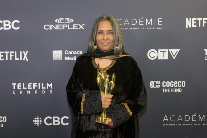 Deepa Mehta’s first documentary in decades will premiere at the Toronto film Festival Centrepiece program, formerly known as Contemporary World Cinema along with eight other Canadian films. Mehta poses for a photo after winning the Lifetime Achievement Award at the Canadian Screen Awards in Toronto on Sunday, March 31, 2019. 