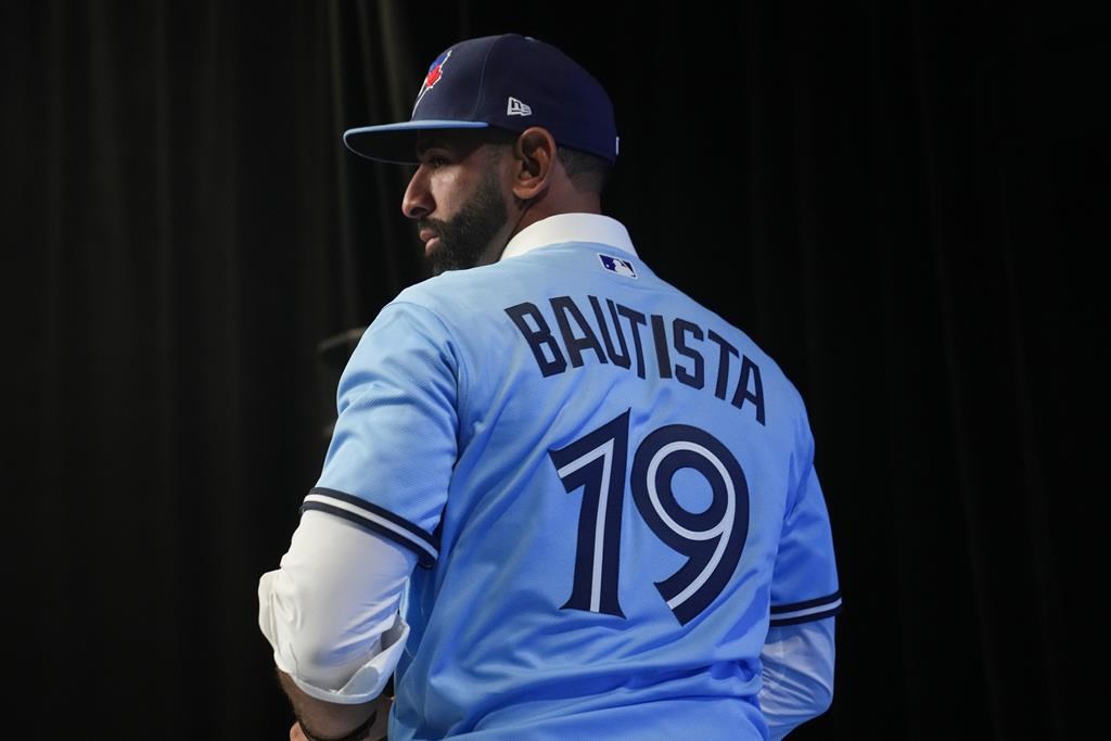 HOT Toronto Blue Jays #19 Jose Bautista Baseball-MLB Blue Jersey