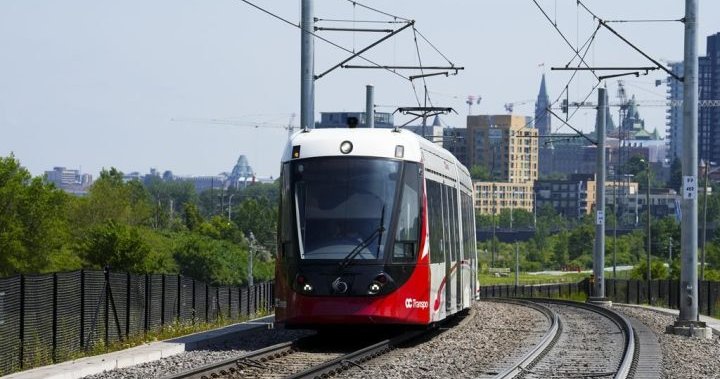 Ottawa’s light-rail transit service fully up and running after month-long closure