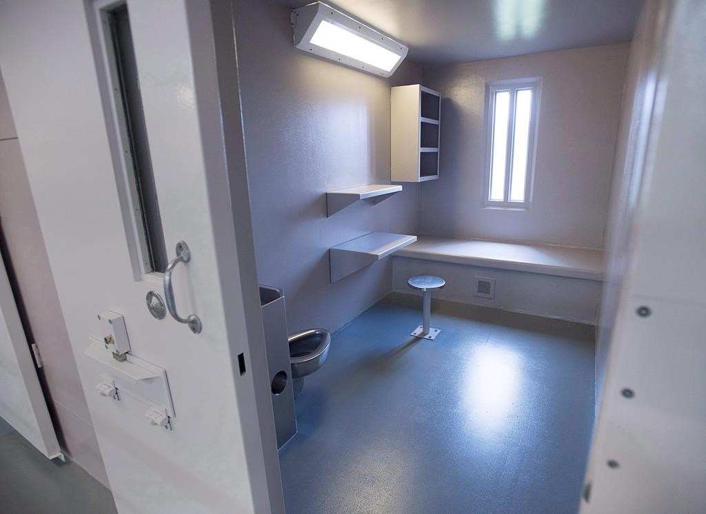 The interior of a cell is seen during a media tour of renovations at the Central Nova Scotia Correctional Facility, in Halifax, on Tuesday, May 15, 2018.