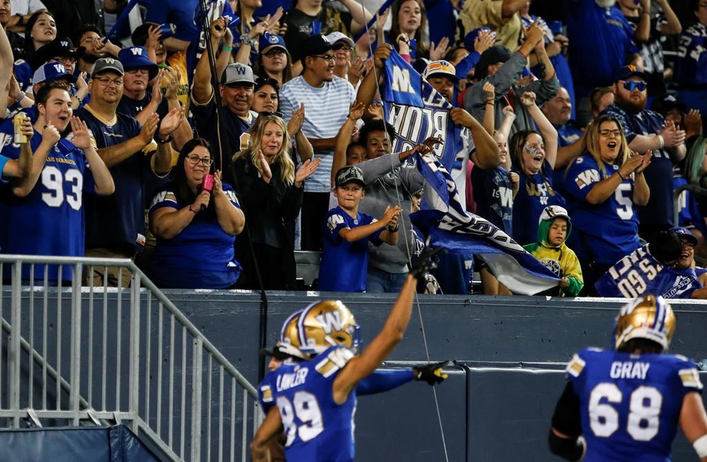 Blue Bombers fans disappointed by loss, look to a return to next year’s Grey Cup