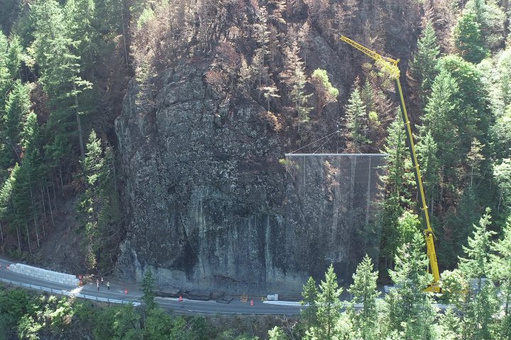 Full-day closures planned for Vancouver Island’s Highway 4 near Cameron Bluffs
